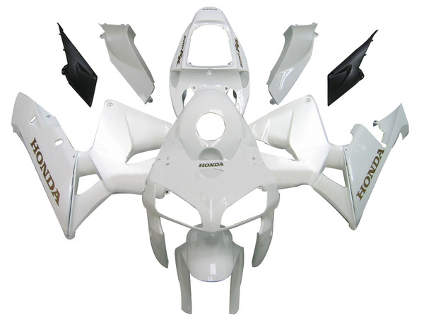 Fairings Honda CBR 600 RR Metallic White Honda Racing (2005-2006) Fairings Honda CBR 600 RR Metallic White Honda Racing (2005-2006)