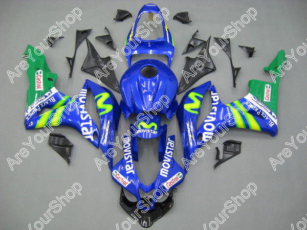 Fairings Honda CBR 600 RR Blue & Green Movistar Racing (2007-2008) Fairings Honda CBR 600 RR Blue & Green Movistar Racing (2007-2008)