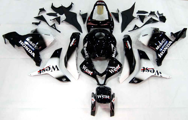 Fairings Honda CBR 600 RR Black West CBR Racing (2009-2012) Fairings Honda CBR 600 RR Black West CBR Racing (2009-2012)