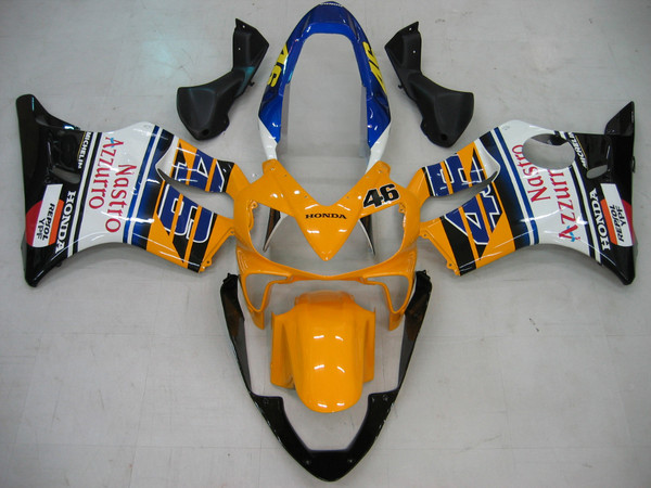 Fairings Honda CBR 600 F4i Multi-Color No.46 Azzurro Racing (2004-2007)