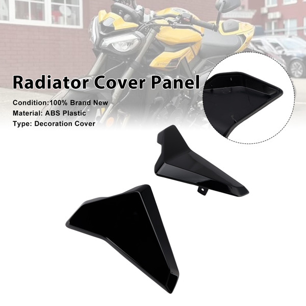 2023-2025 Triumph Street Triple 765 R/RS Radiator Cover Panel Black Generic