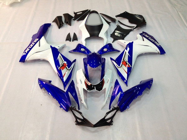 Fairings Plastics Suzuki GSXR600 GSXR750 K11 Blue White GSXR Racing (2011-2014) Fairings Plastics Suzuki GSXR600 GSXR750 K11 Blue White GSXR Racing (2011-2014)