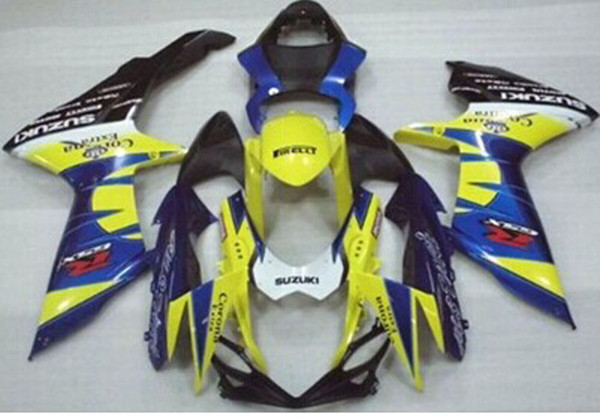 Fairings Plastics Suzuki GSXR600 GSXR750 K11 Yellow Blue Alstare (2011-2014) Fairings Plastics Suzuki GSXR600 GSXR750 K11 Yellow Blue Alstare (2011-2014)