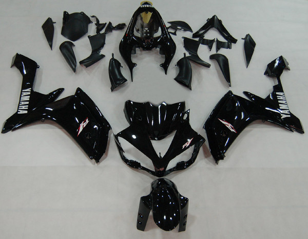 Fairings Yamaha YZF-R1 All Black R1 Racing (2007-2008) Fairings Yamaha YZF-R1 All Black R1 Racing (2007-2008)