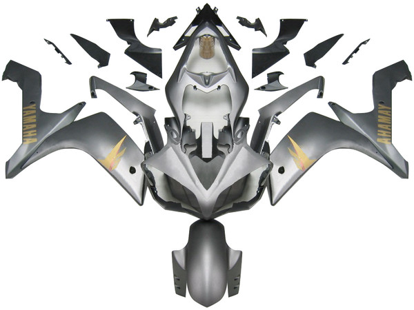 Fairings Yamaha YZF-R1 Silver Matte R1 Racing (2007-2008) Fairings Yamaha YZF-R1 Silver Matte R1 Racing (2007-2008)