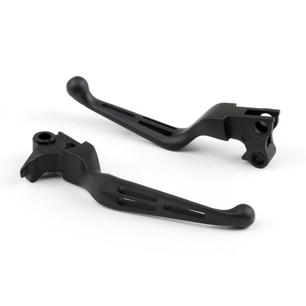 Vent Style Brake Clutch Levers Set Dyna and Touring (1996-2007) Black Vent Style Brake Clutch Levers Set Dyna and Touring (1996-2007) Black