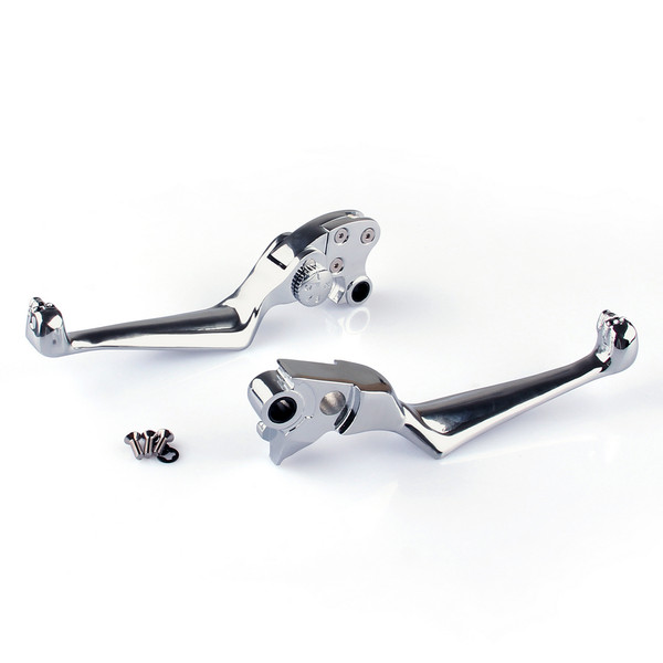 Skull Style Brake Clutch Levers Set Harley Davidson Switchback FLD, Wide Glide FXDWG (2012-2013) Chrome Skull Style Brake Clutch Levers Set Harley Davidson Switchback FLD, Wide Glide FXDWG (2012-2013) Chrome