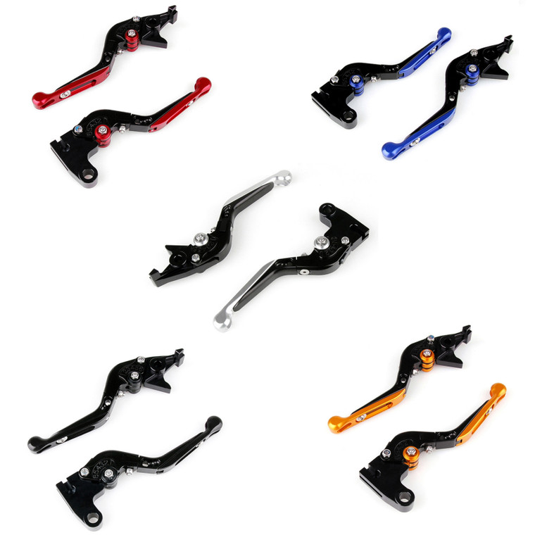 Staff Length Adjustable Brake Clutch Levers Kawasaki ZXR400 all years (F-14/K-750)