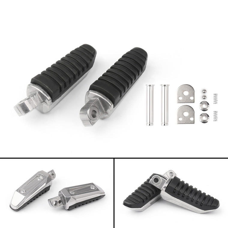 Rear Footrests Foot Pegs For Suzuki SFV650 SV650 SV1000 TL1000 GSR400 GSR600 GSR750