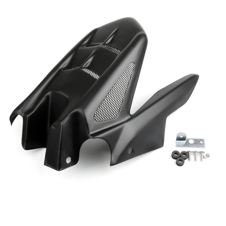 Rear Mudguard Hugger Fender Plastic For Yamaha MT-07 FZ-07 (2013-2015) Black
