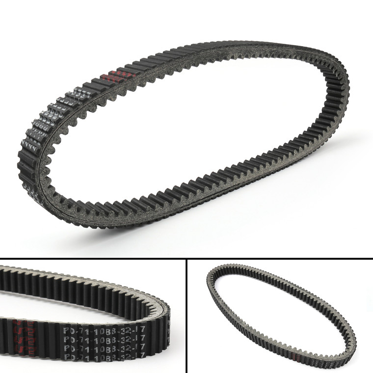 ATV Drive Belt 26G4140 For Polaris ACE 900 XC (17) RZR 4 900 EPS (15-17) RZR 900 EPS Trail, XC Edition (15-16) Black