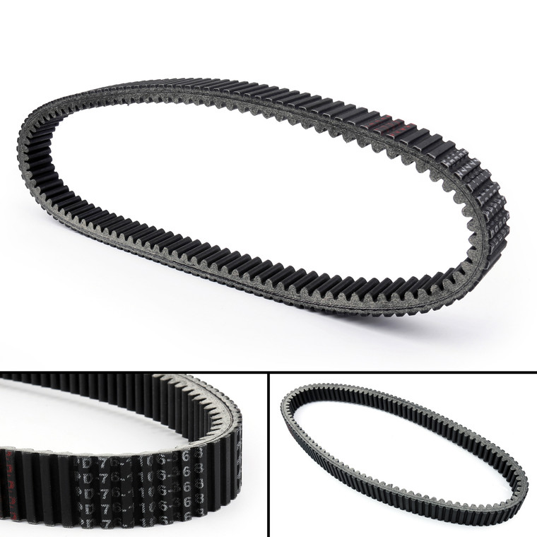 Drive Belt 0627-066 For Arctic Cat AC 600 Sno Pro, Cat Bearcat, TZ1 Turbo LXR, Cat Z1 Turbo, Black