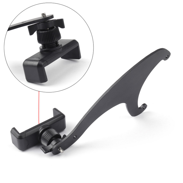360 Degree Rotation Car Phone Mount Cradle Holder Stand For Mini Cooper F54 F55 F56, Red Union Jack