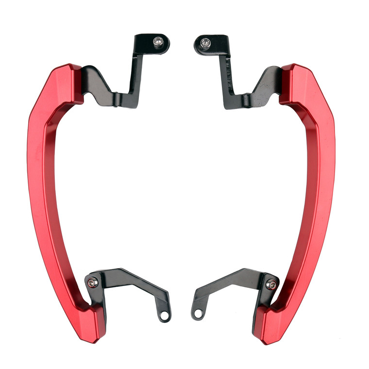 Rear Passenger Seat Grab Bar Hand Rail Yamaha FZ07 MT-07 (2013-2015) Red