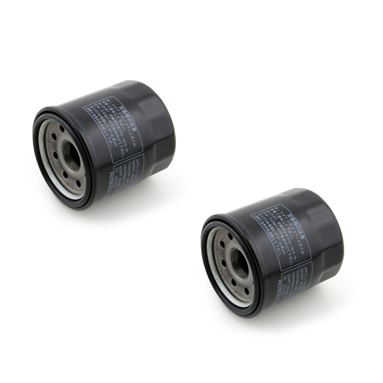 Oil Filter For Kawasaki 1400GTR EN500 ER6F 650 GPZ500S 500 KLE500 VN1500 VN1700 2pcs Set