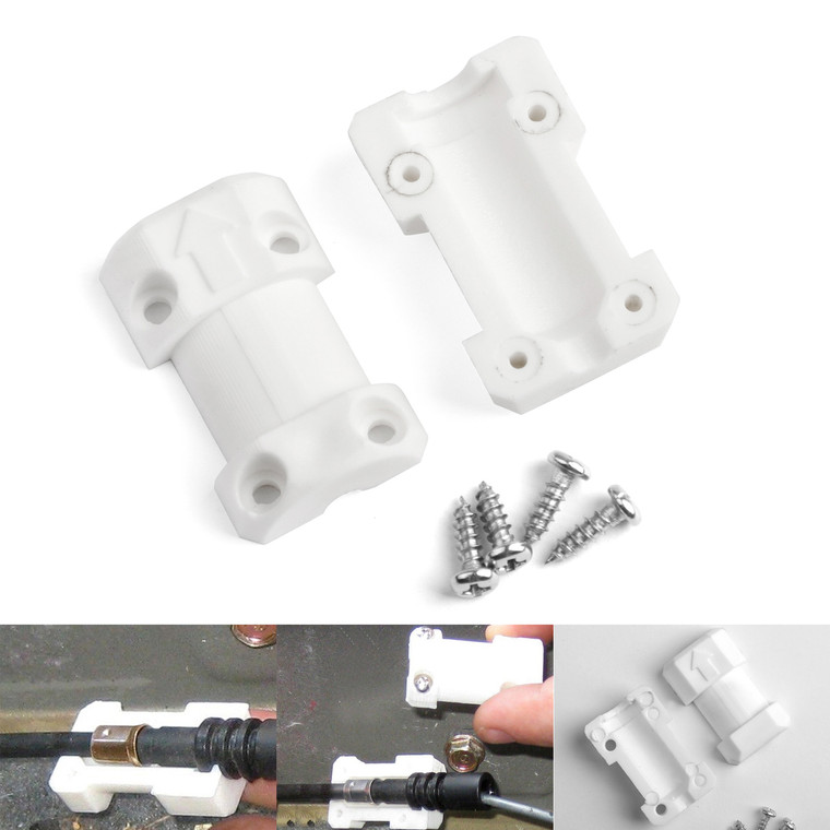 Fuel Door Release Repair Kit For Honda Civic 2001-2005 White