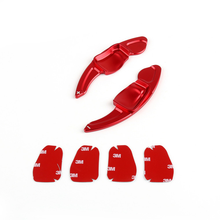 Steering Wheel Shift Paddle Shifter For Volkswagen Golf MK6 GTI R20 Scirocco CC ETC Red