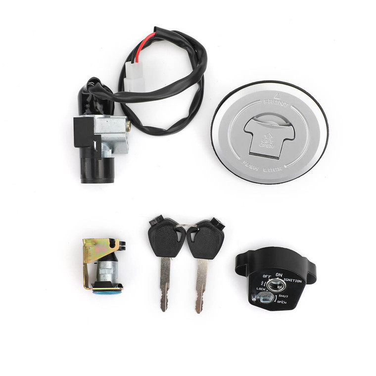 Ignition Switch Fuel Gas Cap Seat Lock Key Kit For Honda CBR150R 14-16 CBR125R JC50 11-18 CBR125RT CBR125RS 12-16 CBR125RF 2016 35010-KTY-H50