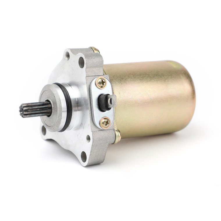 Starter Motor 9-Spline For Kawasaki KLX110L 10-20 BR125 Z125 16-19 KRT Edition 17-19 Gold