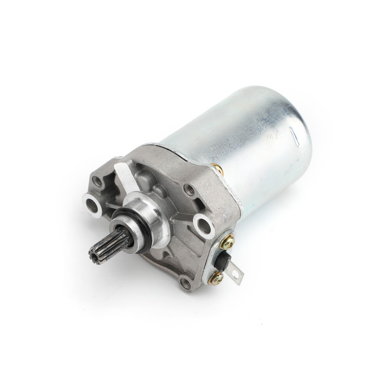 Starter Motor 9-Spline For Honda CRF110F 110cc 13-18 Silver