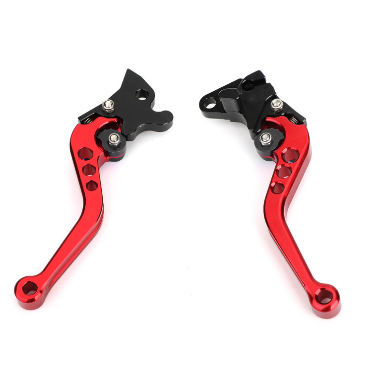 Left&Right Brake Clutch Levers For YAMAHA YZF-R15 2008-2014 Red