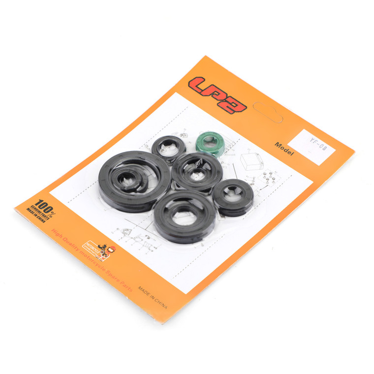 Engine Oil Seal Kit Set 10pcs Seals for Honda CR125R CR125 CR 125 125R 1987-2003