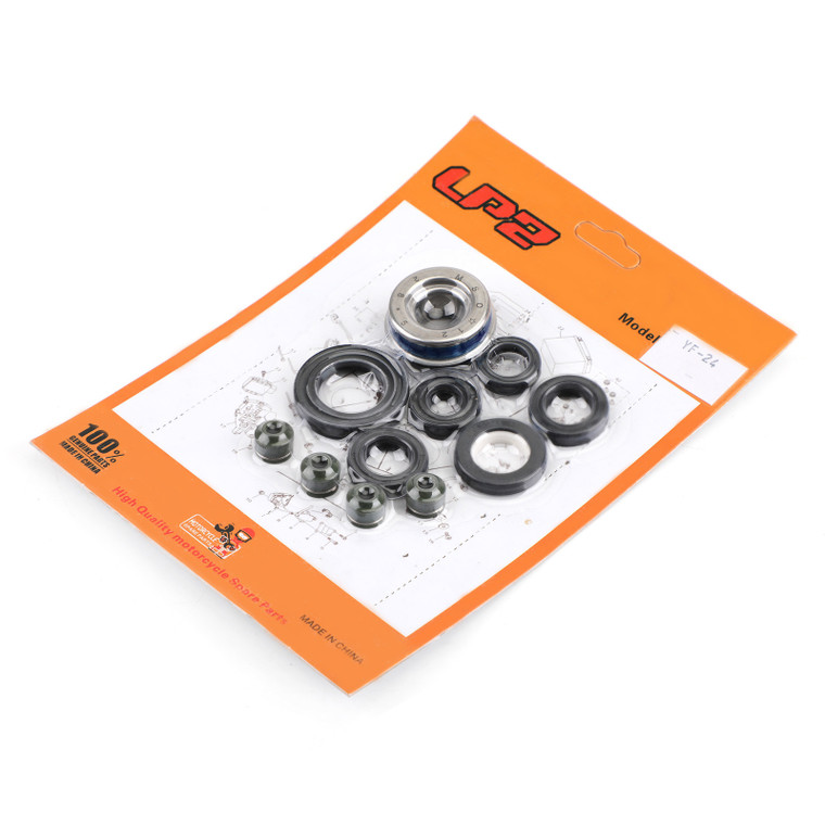 Engine Oil Seal Kit Set 11pcs Seals for Honda XL125V XLV125 01-10 VT125C Shadow 99-08