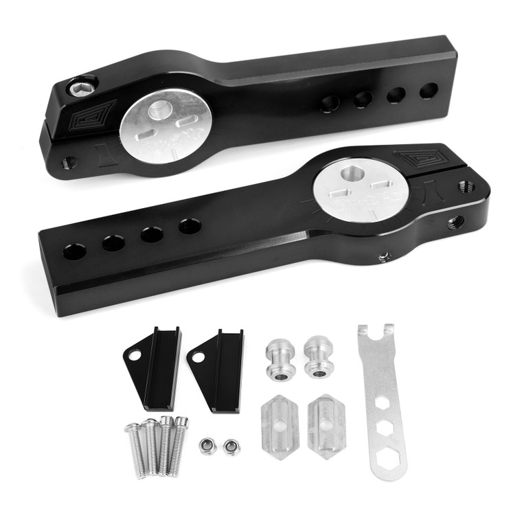 Rear Fork Adjuster Frame Expandable for Honda MSX125 13-15 MSX125SF 16-19 Black
