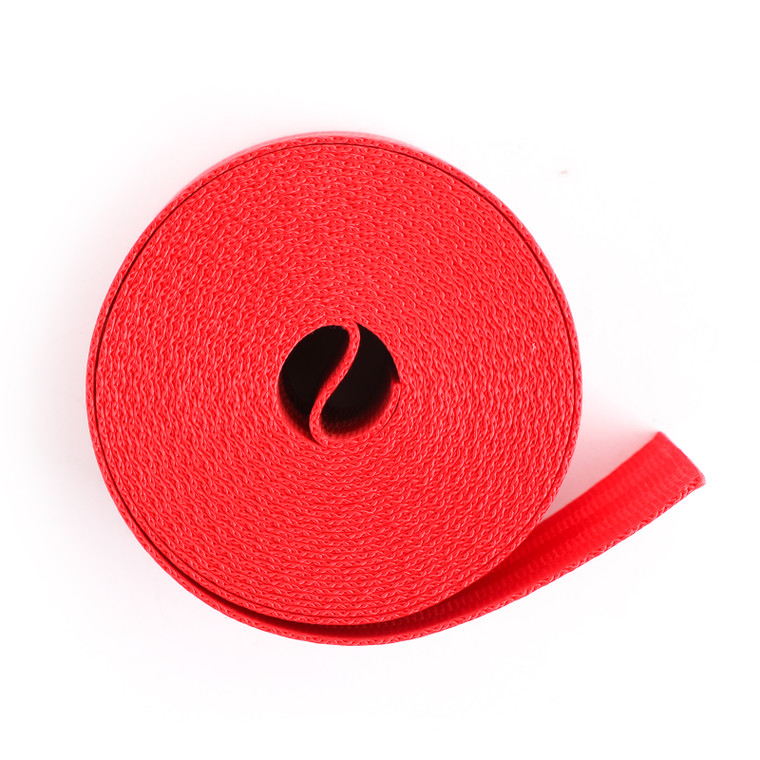 Car Seat Belt Webbing Polyester Seat Lap Retractable Nylon Safety Strap 3.5M RED