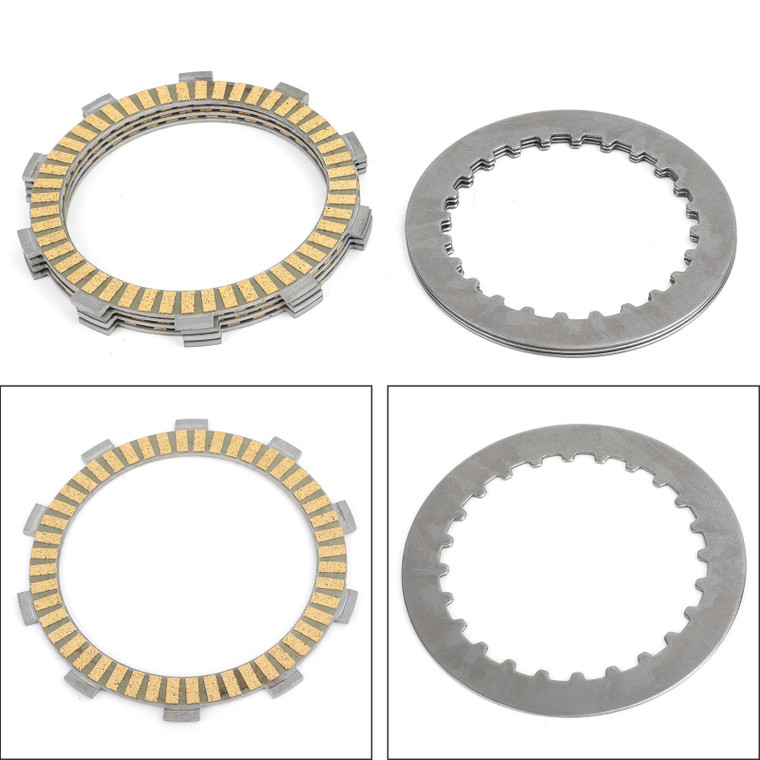 Clutch Plate Kit - Friction & Steel Plates For Yamaha FZ-16 FZ16 2010- YZF R15 2011-2018 YZF R15 SP 2014