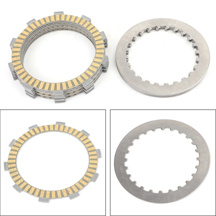 Clutch Plate Kit - Friction & Steel Plates For Honda ATV TRX420TM/FM FourTrax TRX500
