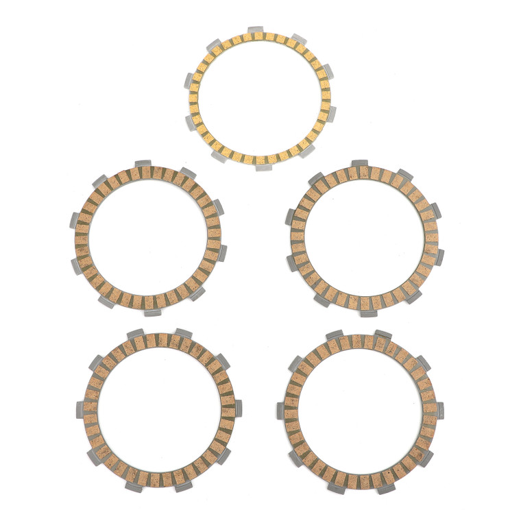 Clutch Plate Kit - Friction Plates For Yamaha AG200 1FE AG200E 3GX6 BW200 Big Wheel YD125 YD125S YD125 YD125S WR125R/X YZF R125