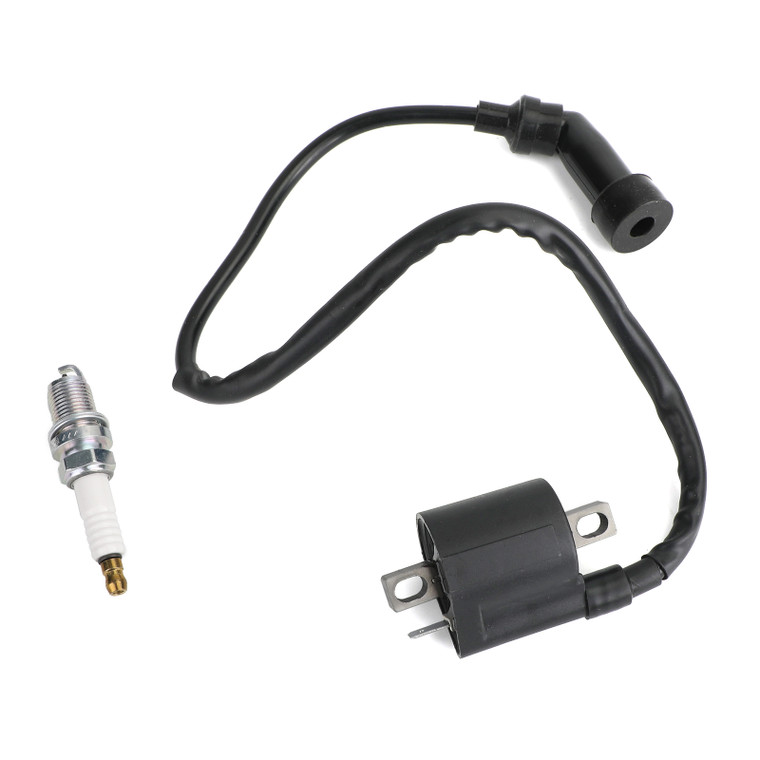 Ignition Coil + Spark Plug For Polaris Trail Boss 325 2000-2002 Trail Boss 330 2003-2011