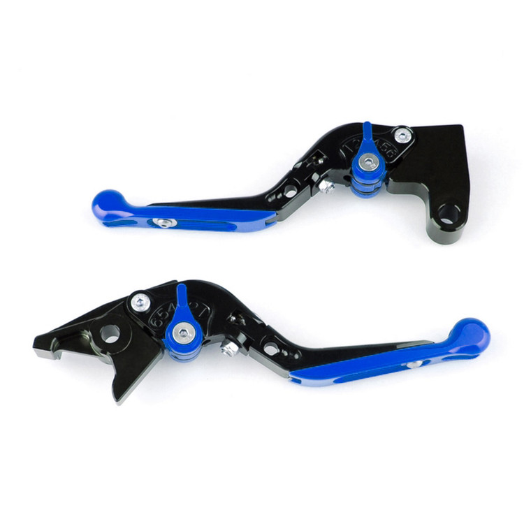 Adjustable Folding Extendable Racing Brake & Clutch Levers For BMW R1200GS Adventure (LC) 2014-2018 BLUE