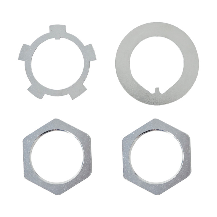 Front Axle Hub Spindle Lock Nut Washer Kit 43521-60011 Fit For Toyota T100 1992-1998 4Runner 1984-1995 Generic