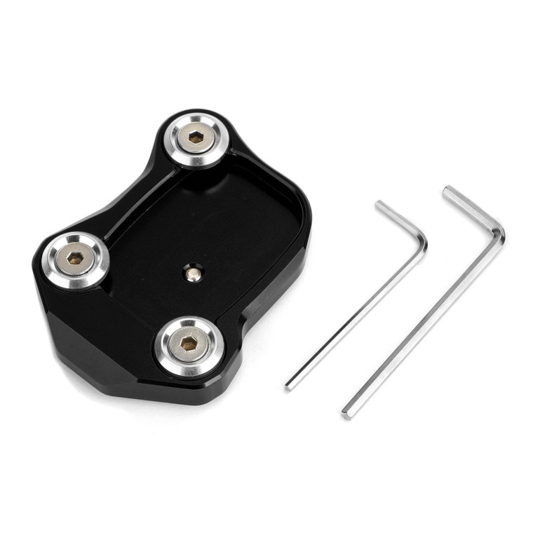 Kickstand Side Stand Extension Pad Fit For Honda CB650F 2014-2018 BLK