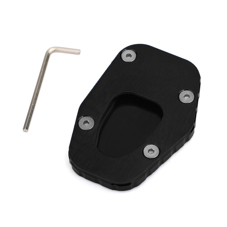 Kickstand Side Stand Extension Pad Fit For Yamaha NIKEN 2018-2020 NIKEN GT 2019-2020 BLK
