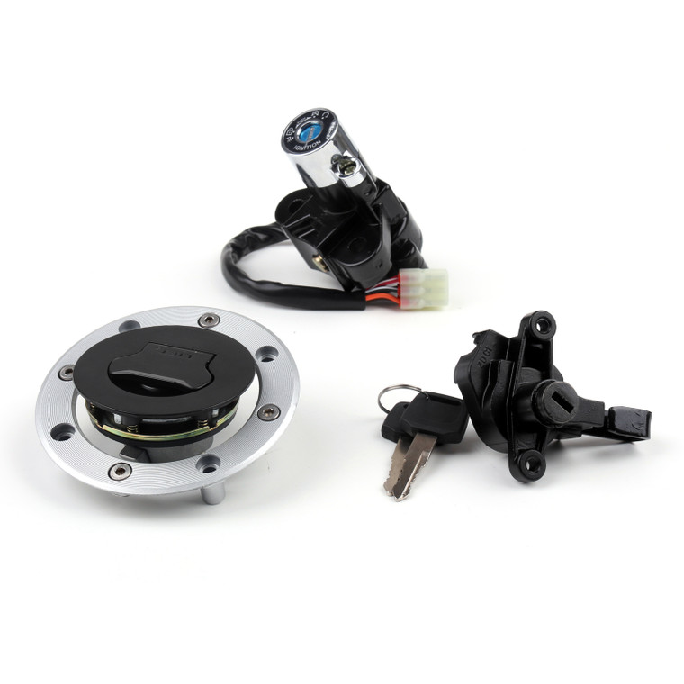 Ignition Switch Lock ; Fuel Gas Cap Key Set Fit For Suzuki GSF600 Bandit 1995-2004 GSF1200 Bandit 1997-2005