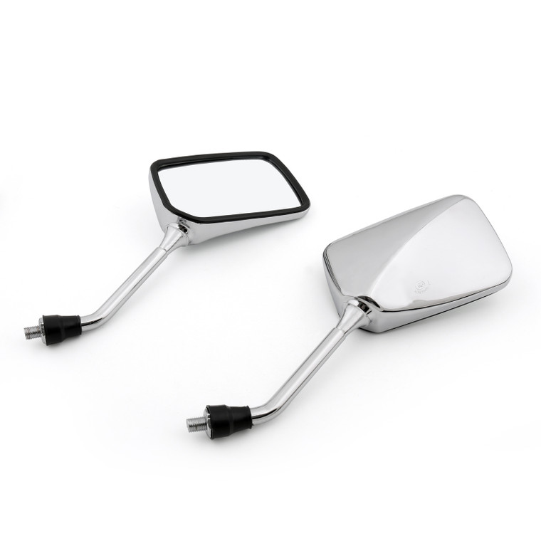 1 Pair Motorcycle Rearview Side Mirrors Fit For Honda CB400 CB750 CB1000 CB1300