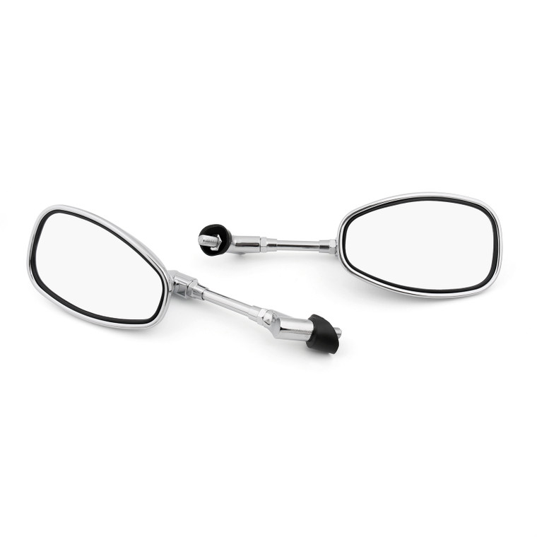 Motocycle Rear View Mirrors Fit For Yamaha V-MAX XJR1200 MT-03 FZ6 XV950 CHR