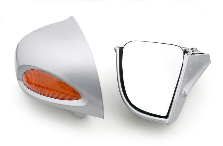 Rear Mirrors Turn Signals Lens Fit For BMW R1100RT R1100RTP R1150RT SIL