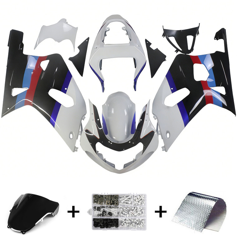2001-2003 Suzuki GSXR 750 Amotopart Fairings Multi-Color GSXR Racing