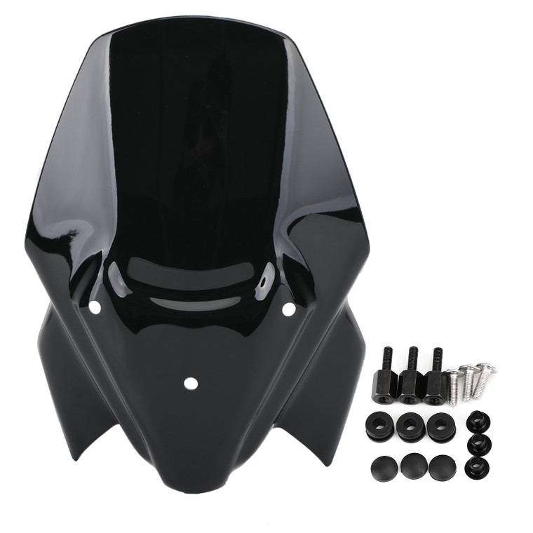 ABS Plastic Motorcycle Windshield WindScreen for BMW F900R 2020-2021 BLK