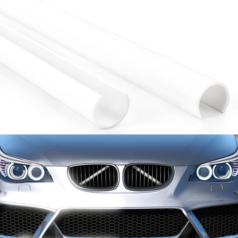 #E Color Support Grill Bar V Brace Wrap For BMW E60 White