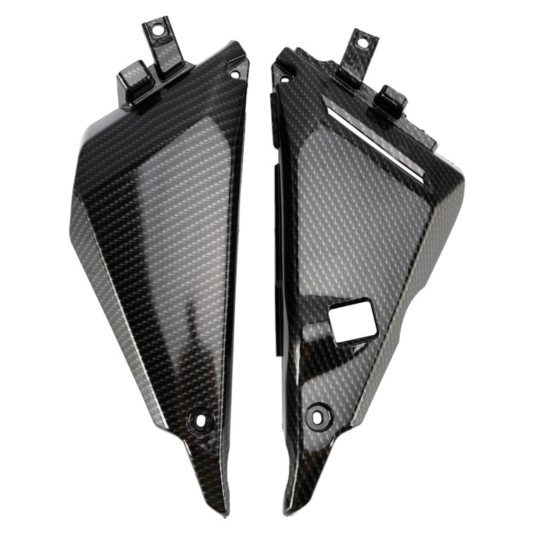 Carbon Side Frame Cover Panel Fairing Cowl For Kawasaki Z650 Ninja 650 2017-2020