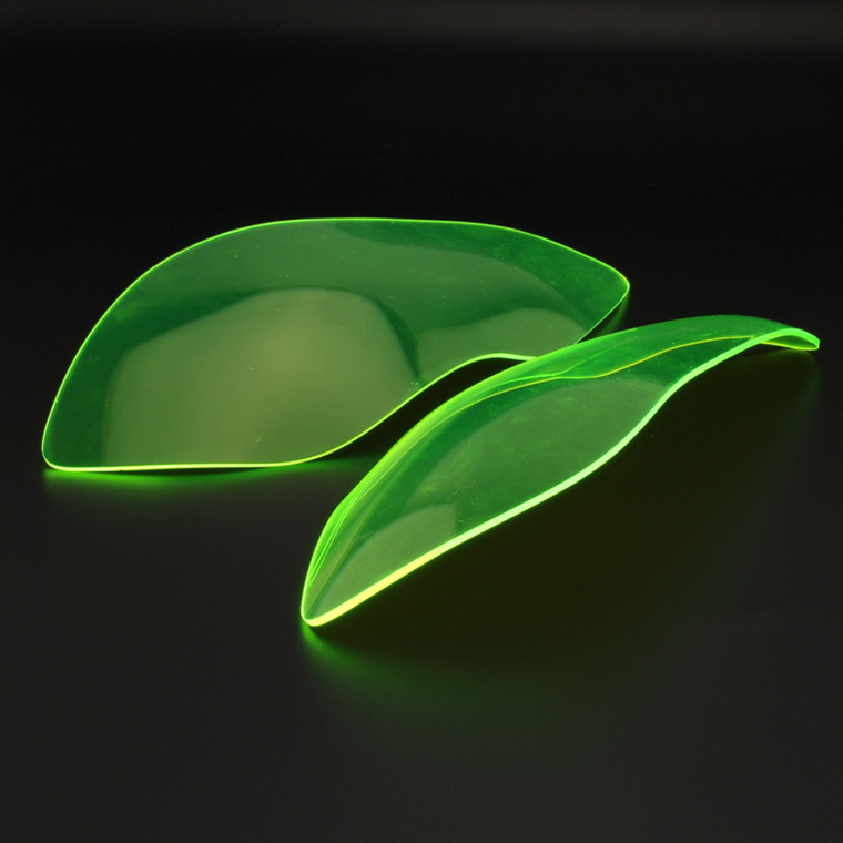 Front Headlight Lens Protection Cover Green Fit For Kawasaki Zx 6R Zx636 09-18