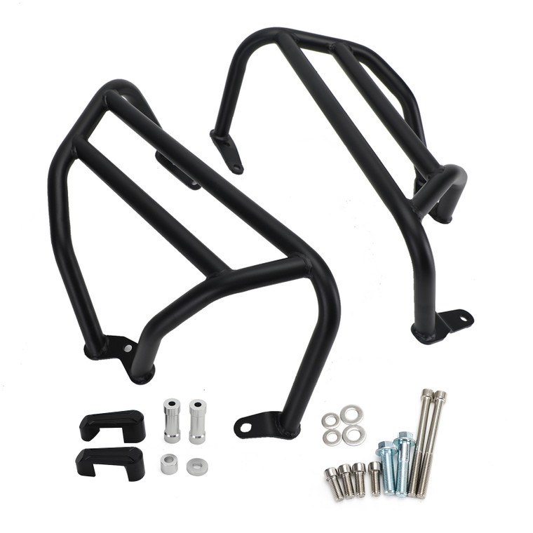 Engine Guards Frame Crash Bars Black Fit For Honda Goldwing Gl1800 Dtc F6C 18-23
