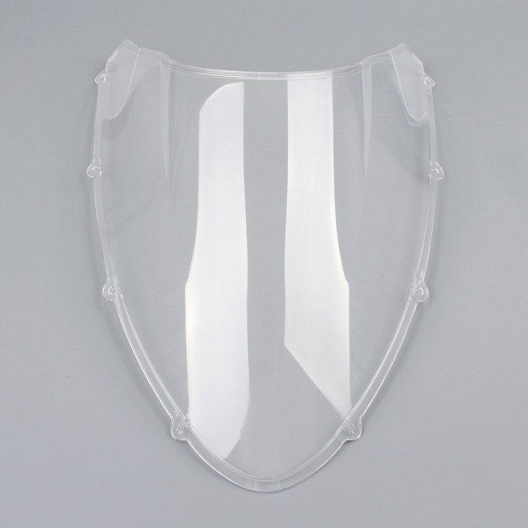 Windshield Windscreen Wind Shield Protector for Ducati 848 1098 1198 2007-2011 Double Bubble, Clear