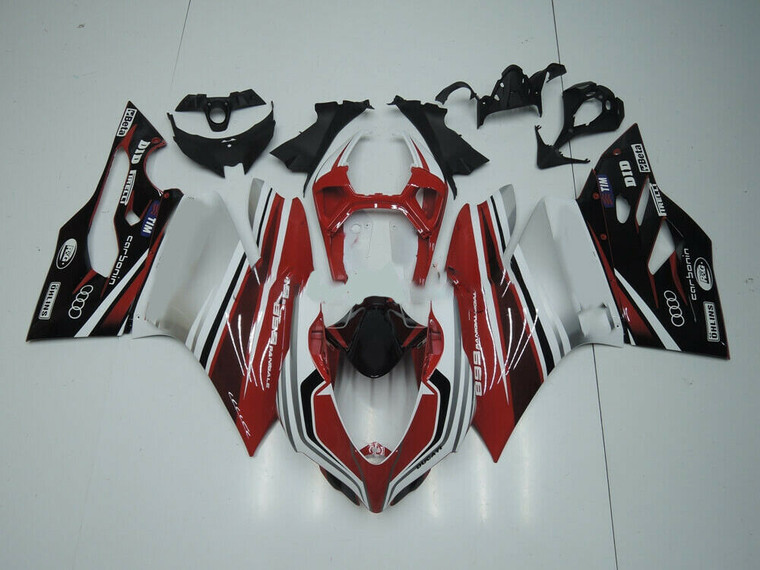 Fairing Kit For 2012-2015 Ducati 1199 899 Black Red White Bodywork