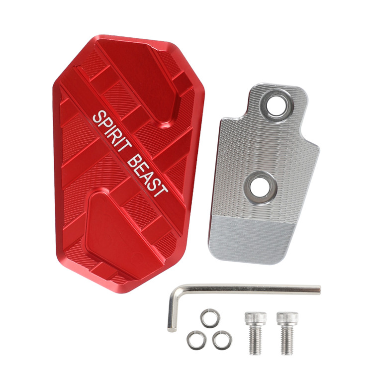 Extension Brake Foot Pedal Enlarger Pad Cnc Red For Honda Cm 300 Rebel 2021